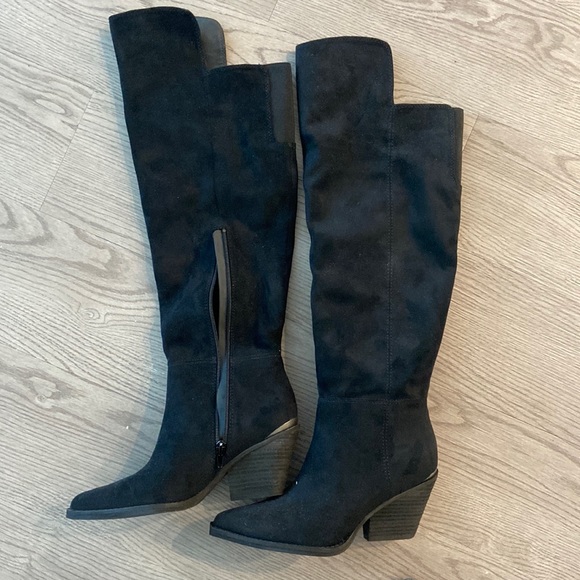 Brand new black Zodiac over the knee boots. - Picture 1 of 3